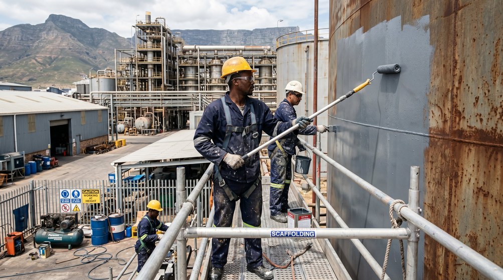 Professional factory painting contractors in Tamboerskloof - industrial coating specialists